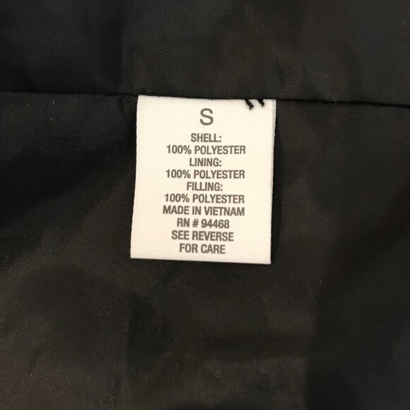 Roz & Ali Diamond Quilted Puffer Jacket with Extended Collar S - Picture 11 of 11